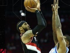 NBA常规赛：火箭险胜开拓者，喜迎四连胜！