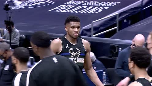 【NBA录像回放 国语】雄鹿vs鹈鹕第4节中文解说回放