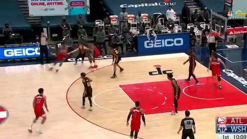 【NBA录像回放 国语】老鹰vs奇才第1节中文解说回放