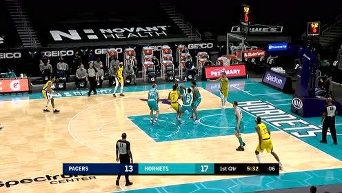 【NBA集锦】布罗格登鬼手妙传 萨博尼斯篮下吃饼把球打进