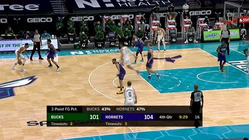 【NBA集锦】字母哥vs黄蜂集锦 34+18+9轰炸内线惊艳暴扣