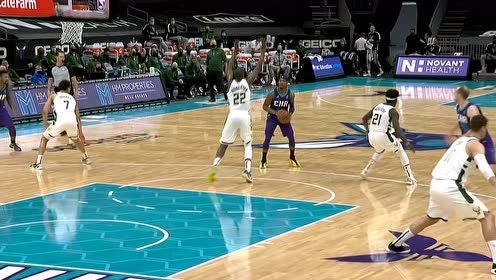 【NBA集锦】隔扣字母哥 泽勒不讲理扣篮羞辱字母