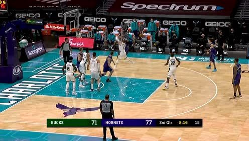 【NBA集锦】直接把海沃德盖倒了 字母哥不讲理封盖海沃德