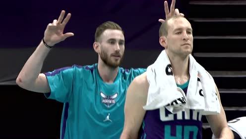 【NBA集锦】雨下整夜 黄蜂首节9记三分拔剑逐鹿