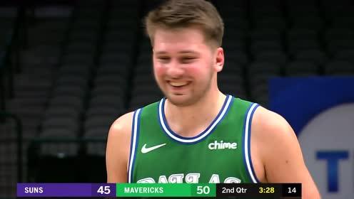 【NBA录像回放 国语】太阳vs独行侠第2节英文原声回放