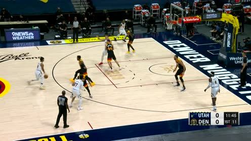 【NBA集锦】开局来个下马威 约基奇见缝插针急停跳投夺下首分