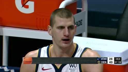 【NBA集锦】气势不能输 英格尔斯平地惊雷单臂战斧劈扣