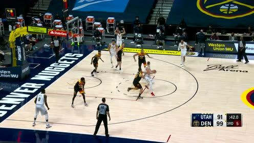 【NBA集锦】约基奇vs爵士集锦 爆砍47+11+5得分追平生涯最高