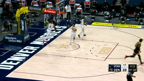 【NBA集锦】英格尔斯假突真传吸引火力 博格达诺维奇底角架炮精准轰炸篮筐