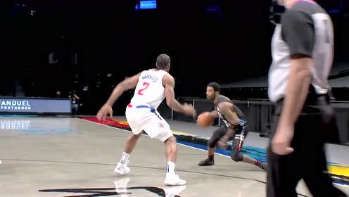 【NBA集锦】德鲁大叔启动攻击模式 一记crossover晃晕莱昂纳德
