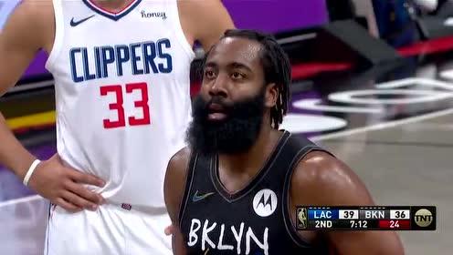 【NBA录像回放 国语】快船vs篮网第2节中文解说回放