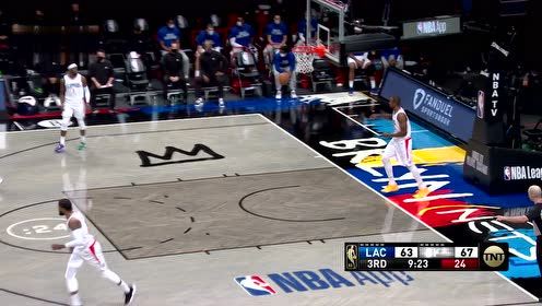 【NBA集锦】球星之间就是这样较劲的 泡椒欧文先后命中后撤步三分