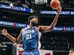 首节战罢：布里奇斯4+2，恩比德13+6+1，76人队领先黄蜂队17分