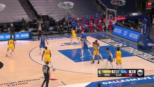 【NBA录像回放 原声】勇士vs独行侠第3节英文原声回放