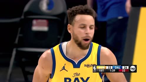 【NBA集锦】爆发预警？库里半场20分合集