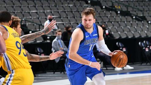 【NBA集锦】东契奇vs勇士集锦 27分全队最高