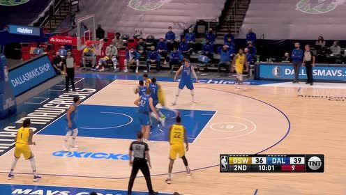 【NBA录像回放 国语】勇士vs独行侠第2节中文解说回放