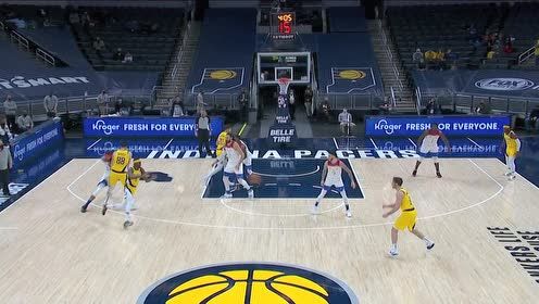 【NBA集锦】手感热的发烫 贾斯汀霍乐迪命中本场第七记三分