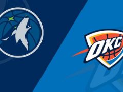 NBA常规赛：首节战罢，雷霆以23-25落后森林狼