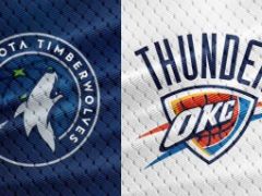 NBA常规赛：三节战罢，森林狼以85-76领先雷霆9分