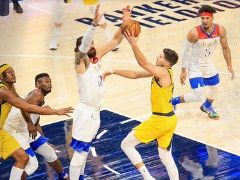NBA常规赛：鹈鹕客场力克步行者，莺歌30+6！
