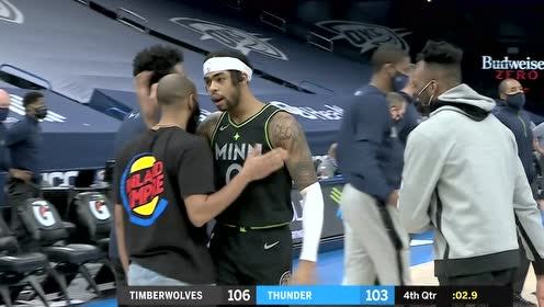 【NBA集锦】水拉这一波是将功赎罪！失误后反手投进致胜三分！