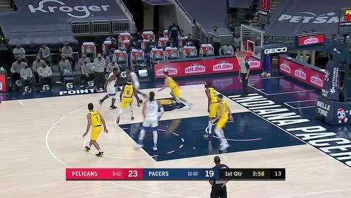 【NBA集锦】提前锁定一个十佳球 锡安转身起飞双手暴扣