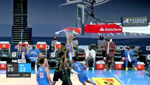 【NBA集锦】别问我怎么就这么豪横 米勒断球助攻一条龙