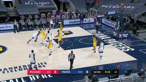 【NBA集锦】一人包揽全队得分 兰姆三分架炮打板落网