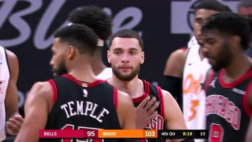 【NBA录像回放 原声】公牛vs魔术第3节英文解说回放