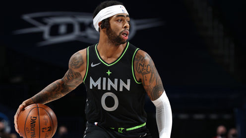 【NBA集锦】拉塞尔vs雷霆集锦 天使与魔鬼的集合体 三分绝杀终结比赛