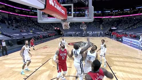 【NBA集锦】球哥一断一助攻防俱佳 俨然巨星登场