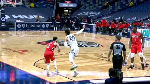 【NBA集锦】海王的小勾手 球哥的“猴”撤步 攻势一波又一波