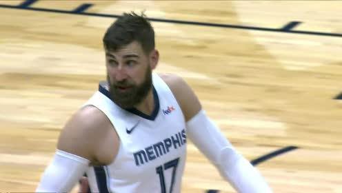 【NBA集锦】灰熊vs鹈鹕 第2节英文原声回放