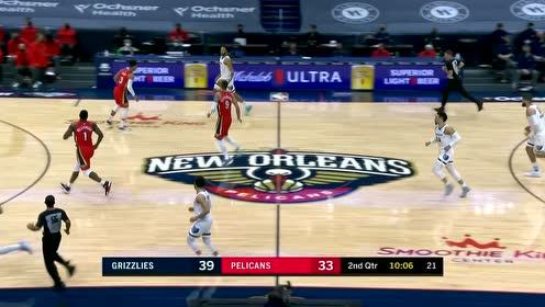 【NBA集锦】雷迪克憨憨失误 狄龙篮下接球平地登云起飞暴扣