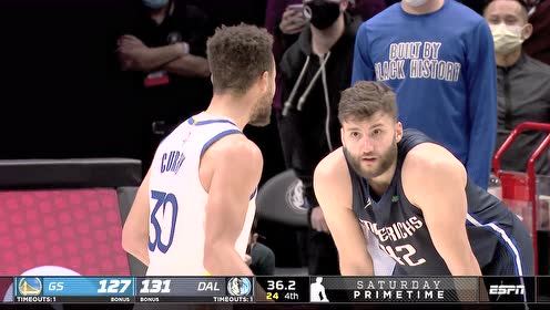 【NBA录像回放 国语】勇士vs独行侠第4节中文解说回放