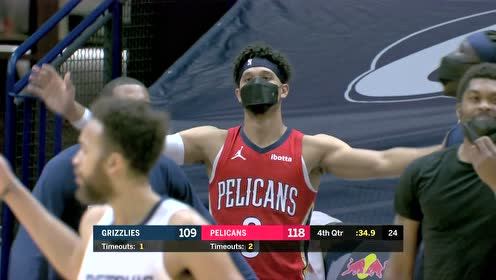 【NBA集锦】给篮筐扣得直摇头 胖虎暴力虐筐终结比赛