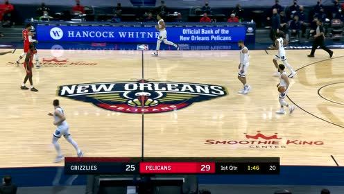 【NBA集锦】瓦蓝刚想秀操作就被抢断  雷迪克追身三分扬手就来