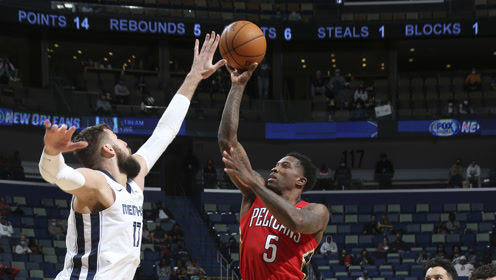 【NBA集锦】瓦兰丘纳斯vs鹈鹕集锦 复出首场高效23+7难阻球队失利