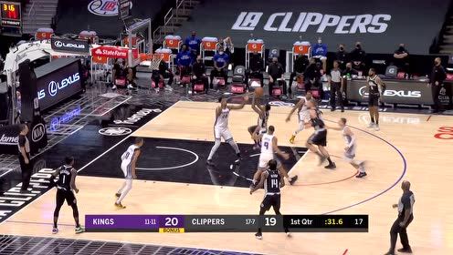 【NBA集锦】路威vs国王集锦 23+5+5难敌对手多点开花