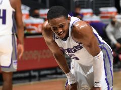 NBA精彩图片：国王113-110快船，福克斯36+4+7助