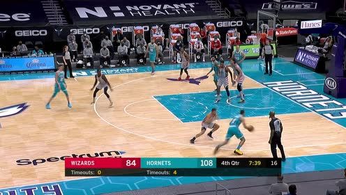 【NBA录像回放 国语】奇才VS黄蜂第4节 中文解说回放