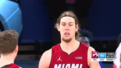 【NBA录像回放 国语】热火vs尼克斯精华回放 巴特勒末节带队拒绝逆转