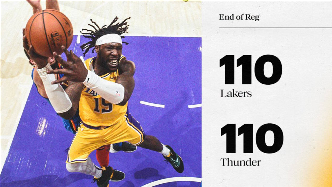 【NBA集锦】真强硬！哈雷尔21分8板集锦！湖人五连胜功臣