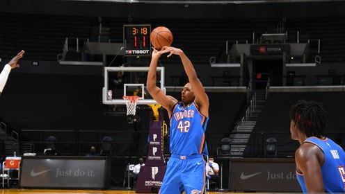 【NBA集锦】雷霆队集锦 三人得分上20加时赛断电输球