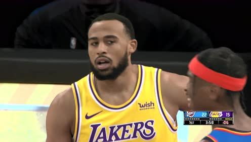 【NBA录像回放 国语】雷霆vs湖人第1节 中文解说回放