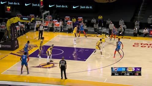 【NBA集锦】拒绝湖人一波流 杰克逊迎射施罗德三分入网！