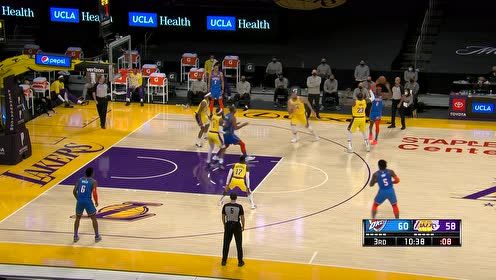 【NBA集锦】泥鳅一般就是防不住他 多尔特低空滑翔上篮命中