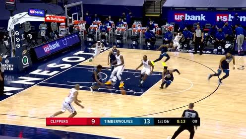 【NBA集锦】复出的感觉“针不戳” 两记扣篮算是给自己活动开了