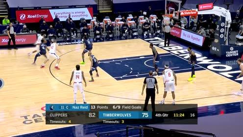 【NBA集锦】快船队集锦 小卡路威合砍63分带队反败为胜